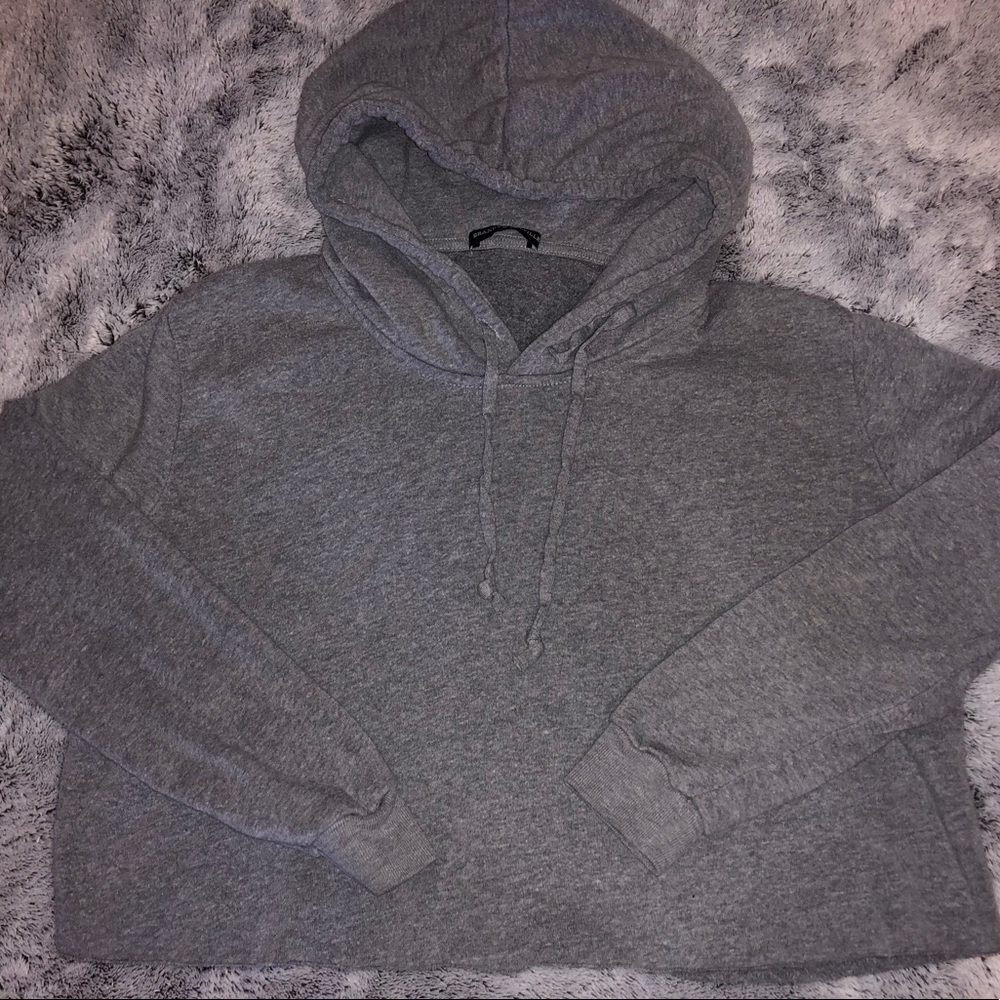 Cropped hoodie